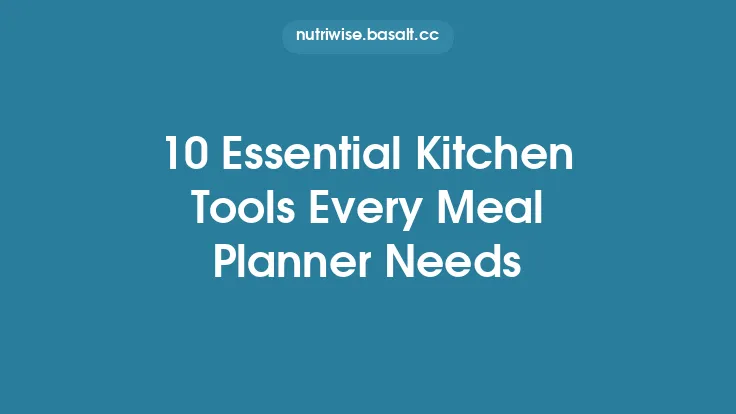 10 Essential Kitchen Tools Every Meal Planner Needs Thumbnail