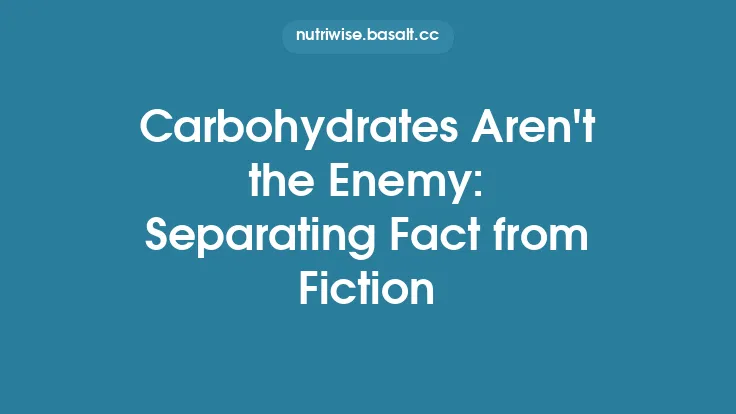 Carbohydrates Aren