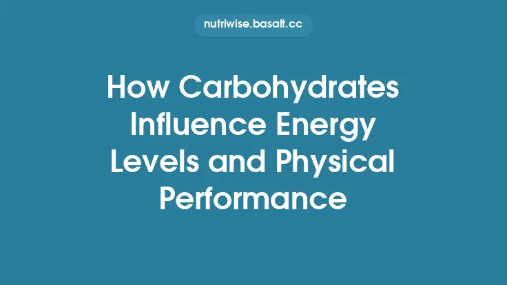 How Carbohydrates Influence Energy Levels and Physical Performance Thumbnail