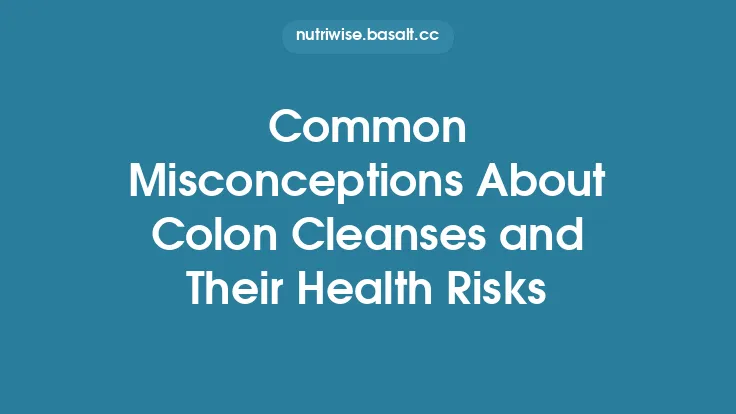 Common Misconceptions About Colon Cleanses and Their Health Risks Thumbnail