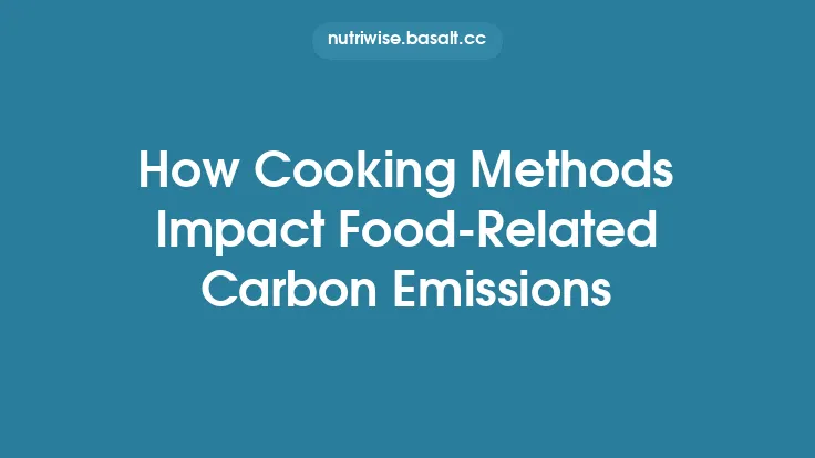 How Cooking Methods Impact Food‑Related Carbon Emissions Thumbnail