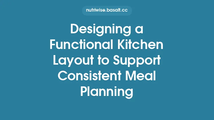 Designing a Functional Kitchen Layout to Support Consistent Meal Planning Thumbnail