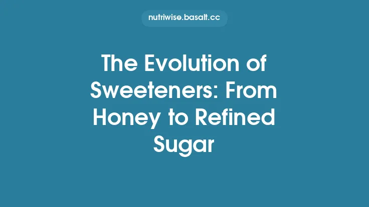 The Evolution of Sweeteners: From Honey to Refined Sugar Thumbnail