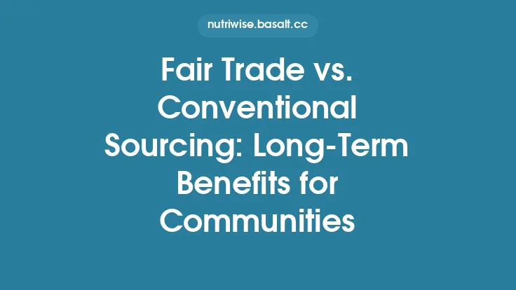 Fair Trade vs. Conventional Sourcing: Long‑Term Benefits for Communities Thumbnail