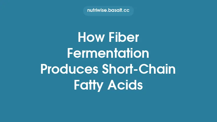 How Fiber Fermentation Produces Short‑Chain Fatty Acids Thumbnail