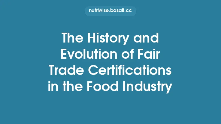 The History and Evolution of Fair Trade Certifications in the Food Industry Thumbnail
