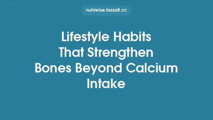 Lifestyle Habits That Strengthen Bones Beyond Calcium Intake Thumbnail