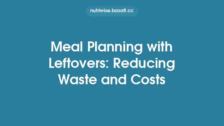 Meal Planning with Leftovers: Reducing Waste and Costs Thumbnail