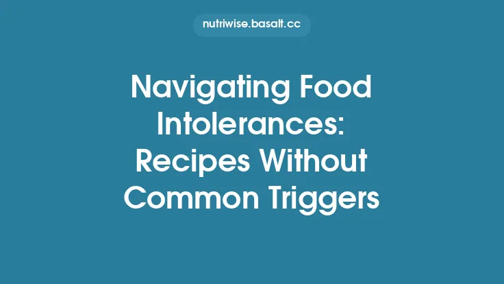 Navigating Food Intolerances: Recipes Without Common Triggers Thumbnail