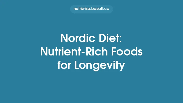 Nordic Diet: Nutrient‑Rich Foods for Longevity Thumbnail