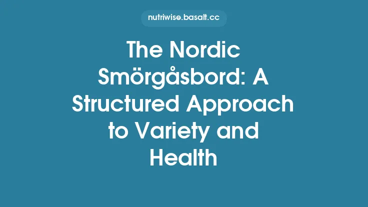 The Nordic Smörgåsbord: A Structured Approach to Variety and Health Thumbnail