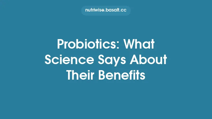 Probiotics: What Science Says About Their Benefits Thumbnail