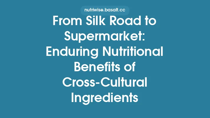 From Silk Road to Supermarket: Enduring Nutritional Benefits of Cross‑Cultural Ingredients Thumbnail