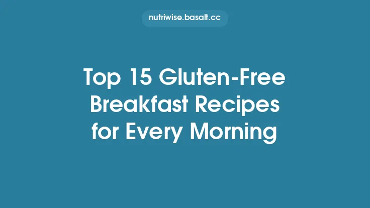 Top 15 Gluten‑Free Breakfast Recipes for Every Morning Thumbnail