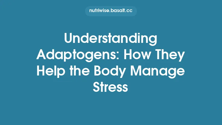 Understanding Adaptogens: How They Help the Body Manage Stress Thumbnail