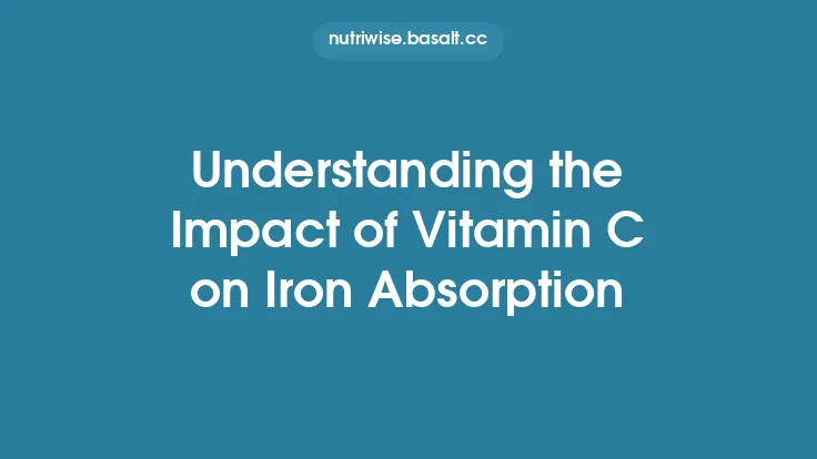 Understanding the Impact of Vitamin C on Iron Absorption Thumbnail