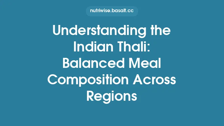 Understanding the Indian Thali: Balanced Meal Composition Across Regions Thumbnail