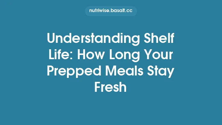 Understanding Shelf Life: How Long Your Prepped Meals Stay Fresh Thumbnail