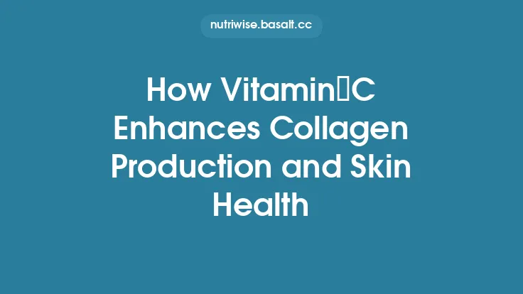How Vitamin C Enhances Collagen Production and Skin Health Thumbnail